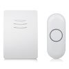 Byron Wireless Portable Doorbell Set White
