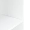 vidaXL Aquarium Stand White 60.5x36x72.5 cm Engineered Wood