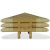 vidaXL Bedside Tables 2 pcs 60x60x40 cm Bamboo Natural