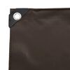 vidaXL Tarpaulin 650g / m&sup2; Brown 4 x 8 m Canvas with PVC Coating