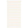 vidaXL Zebra Blind Marble Beige 70x100 cm Fabric Width 65.9 cm Polyester