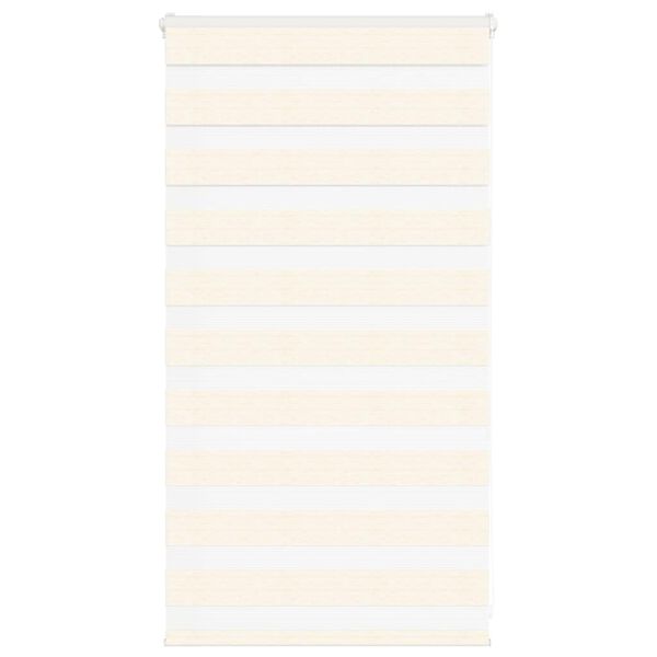 vidaXL Zebra Blind Marble Beige 70x100 cm Fabric Width 65.9 cm Polyester