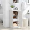vidaXL Bathroom Cabinet VIGO White and Antique White 37.5 x 34 x 80 cm