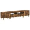 vidaXL 5 Piece LED TV Cabinet ARNHEM Smoked Oak Engineered Wood