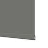 vidaXL Roller Blind Blackout Grey 105x175 cm Fabric Width 100.7 cm Polyester