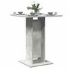 vidaXL Bistro Table Concrete Grey 60x60x75 cm Engineered Wood