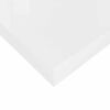 vidaXL Floating Wall Shelves 4 pcs High Gloss White 50x23x3.8 cm MDF
