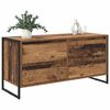 vidaXL TV Cabinet Old Wood 100 x 36 x 49.5 cm Engineered Wood