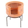 RedFire Fireplace Lima Clay Straw 86033