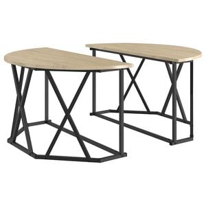vidaXL Coffee Table Sonoma Oak 80 x 80 x 42 cm