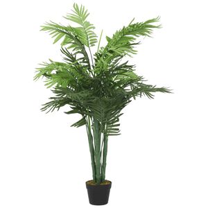 vidaXL Artificial Palm Tree 28 Leaves 120 cm Green