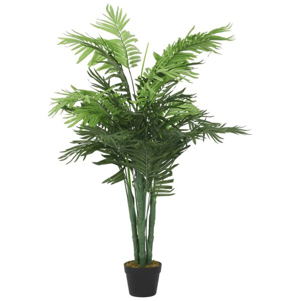 vidaXL Artificial Palm Tree 28 Leaves 120 cm Green