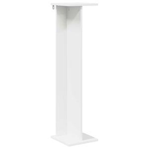 vidaXL Plant Stand White 25 x 25.5 x 100.5 cm Engineered Wood