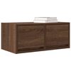 vidaXL TV Cabinets 2 pcs Brown Oak 60x31x25.5 cm Engineered Wood