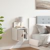 vidaXL Wall Cabinet White 31.5x30x30 cm Solid Wood Pine