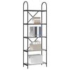 vidaXL Bookshelf Grey Sonoma 60 x 30 x 183 cm Engineered wood