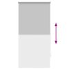 Roller Blind Blackout 60 x 120 cm Grey