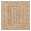 vidaXL Rug ZIZUR Beige 200x290 cm Jute Look Indoor and Outdoor