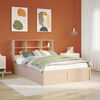 vidaXL Bed Frame without Mattress 160x200 cm Solid Wood Pine