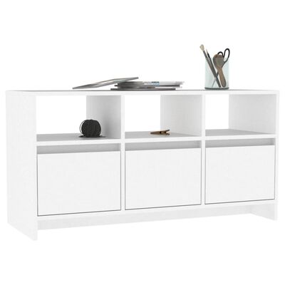 vidaXL TV Cabinet White 102x37.5x52.5 cm Engineered Wood