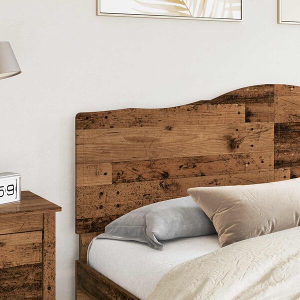 vidaXL Headboard Old Wood 200 cm Engineered wood
