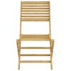 vidaXL Folding Garden Chairs 2 pcs 48.5x61.5x87 cm Solid Wood Acacia