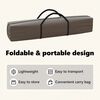 vidaXL Folding Party Tent with Sidewalls Taupe 3x3 m
