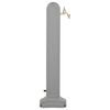 vidaXL Garden Tanker with Faucet Light Grey Stone Look