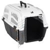 vidaXL Pet Carrier with Metal Door 60x40x39 cm Polypropylene