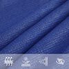 vidaXL Sunshade Sail 160 g/m&sup2; Rectangular Blue 4x6 m HDPE
