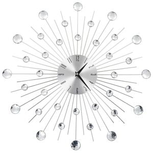 vidaXL Wall Clock with Quartz Movement Modern Design 50 cm
