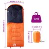 vidaXL Sleeping Bag for Adults Camping 3-4 Seasons