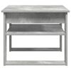 vidaXL Coffee Table Concrete Grey 64 x 54 x 44 cm Engineered Wood