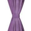 vidaXL Micro-Satin Curtains 2 pcs with Loops 140x245 cm Lilac