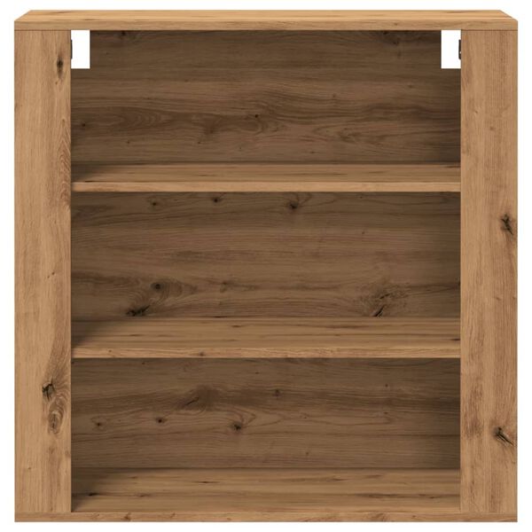 vidaXL Wall Cabinet Artisian Oak 80x33x80 cm Engineered Wood
