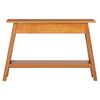 vidaXL Console Table 110x30x75 cm Solid Wood Mahogany