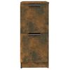 vidaXL Sideboards 2 pcs Smoked Oak 30x30x70 cm Engineered Wood