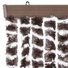 vidaXL Insect Curtain Brown and White 90x220 cm Chenille