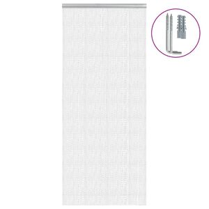 vidaXL Chain Door Fly Screen 90x212 cm Aluminium