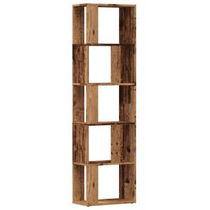 vidaXL Book Cabinet Old Wood 45x24x159 cm Engineered Wood
