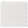 vidaXL Garden Planter White 50x50x45.5 cm Solid Wood Pine