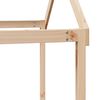 vidaXL High Sleeper Bed without Mattress 80x200 cm Solid Wood Pine