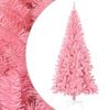 vidaXL Artificial Christmas Tree with Stand Pink 180 cm PVC