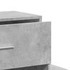 vidaXL Sideboard Concrete Grey 60x31x70 cm Engineered Wood