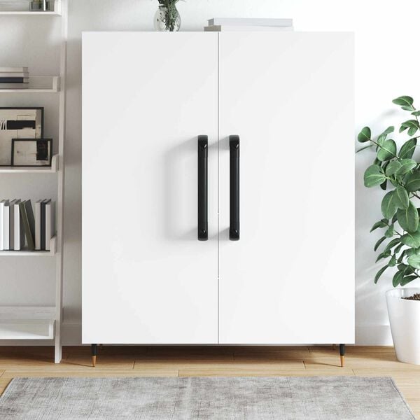 vidaXL Handle Plain 12 pcs Black 380 x 34 x 85 mm Aluminium and PP