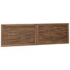 vidaXL Headboard Wall-mounted Natural 180 cm Solid Teak Wood