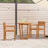 vidaXL 3 Piece Garden Dining Set Solid Wood Acacia