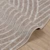 vidaXL Area Rugs Round Beige &Oslash; 200 CM