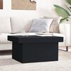 vidaXL Coffee Table Black 80x55x40 cm Engineered Wood