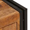 vidaXL Sideboard with Drawer Brown 66 x 33 x 70 cm Solid Mango Wood
